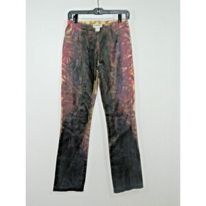 Privilege Paris Pants Size Medium Gold Faux Leather‎ Low Rise